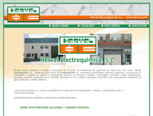 Tablet Screenshot of hervel.com